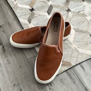 Keds Double Decker Leather Slip On size 7